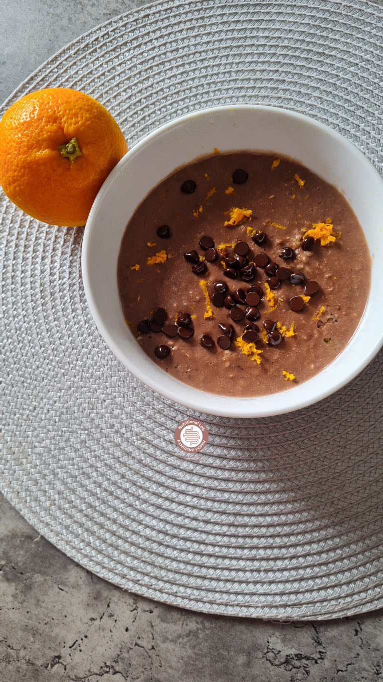 Read more about the article Porridge σοκολάτα-πορτοκάλι 