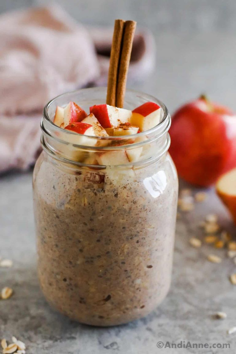 Read more about the article Overnight oats “μηλόπιτα”